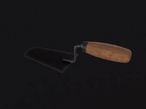 Plaster Trowel Poo 3D Модель