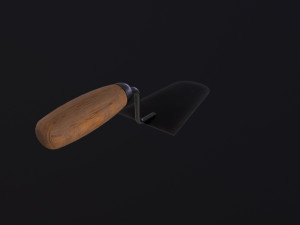 Plaster Trowel Poo 3D Модель