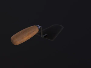 Plaster Trowel Poo 3D Model