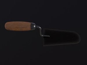 Plaster Trowel Poo 3D Модель