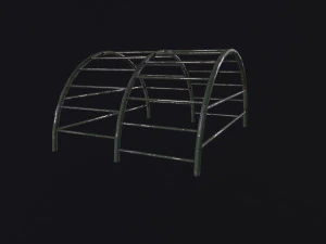 Soviet Oldschool Climber 3D Model