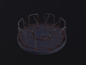 Soviet Merry Go Round 3D Модель