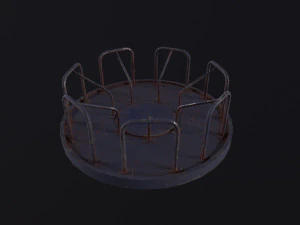 Carrossel Sovi&eacute;tico Modelo 3D