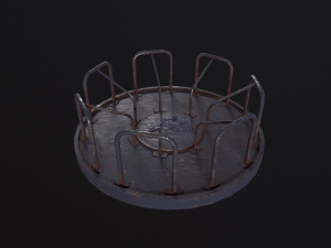 Soviet Merry Go Round 3D Model