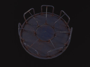 Soviet Merry Go Round 3D Model