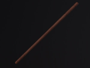Martial Arts Stick Weapon Modello 3D