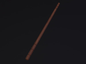 Martial Arts Stick Weapon Modello 3D