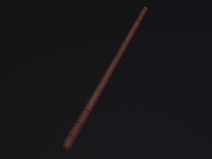Martial Arts Stick Weapon 3D Model
