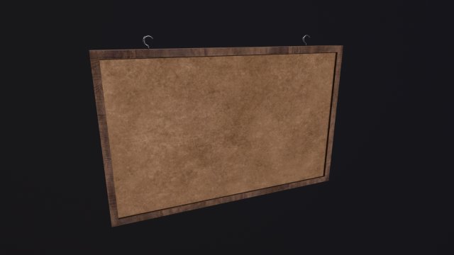 Pinboard 3D Model .c4d .max .obj .3ds .fbx .stl .blend 