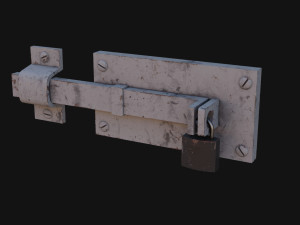 Door Lock 3D Model