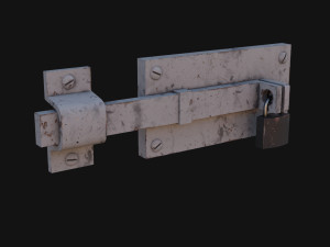 Door Lock 3D Model