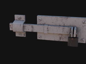 Door Lock 3D Model