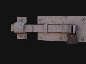 Door Lock 3D Model