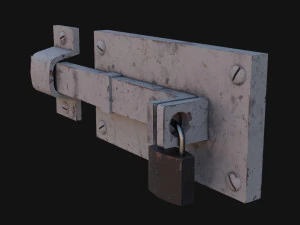 Door Lock 3D Model