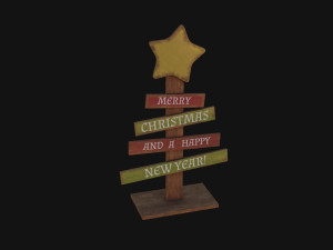 Christmas Tree Decoration 3D Model
