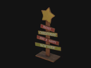 Christmas Tree Decoration 3D Model