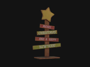 Christmas Tree Decoration 3D Model