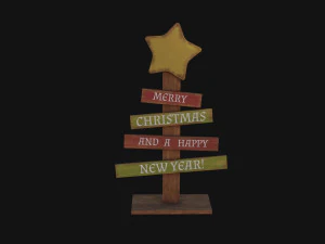 Christmas Tree Decoration 3D Model
