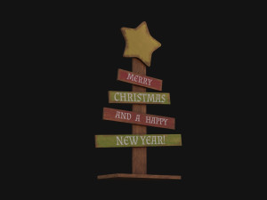 Christmas Tree Decoration 3D Model