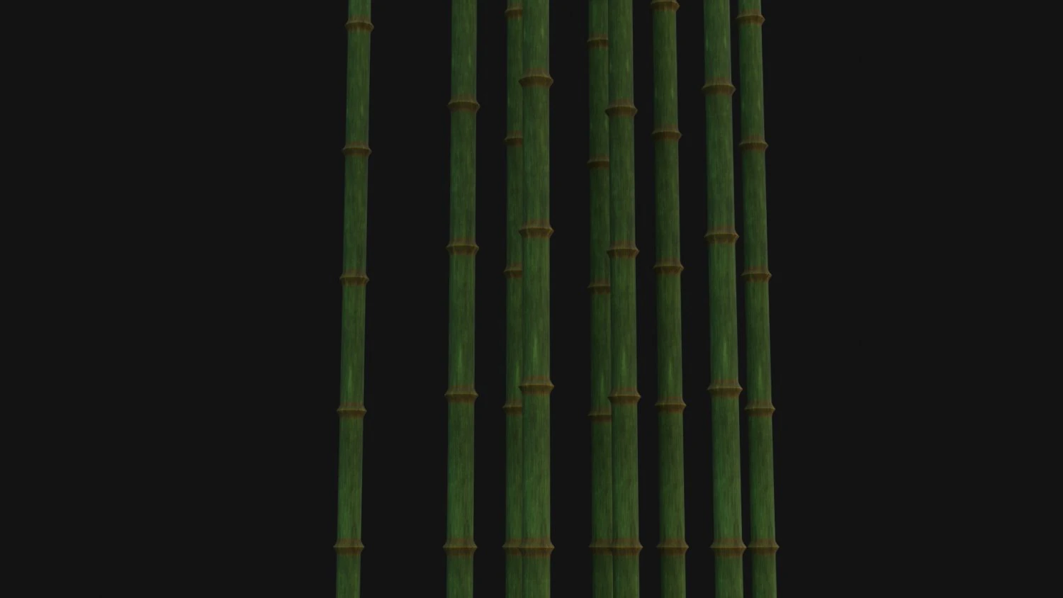 Bamboo trunk 3D Model .c4d .max .obj .3ds .fbx .stl .blend 