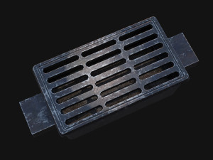 Sewage grate Model 3D