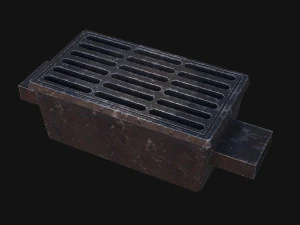 Sewage grate 3D Model