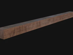 Wooden Beam 3D Model