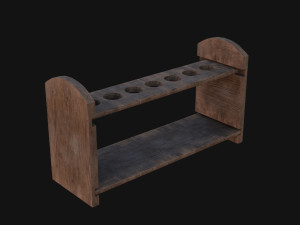 Test Tube Rack 3D 模型
