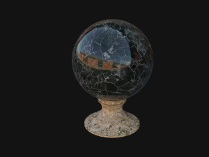 Green Crystal Ball 3D 模型