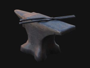 Anvil iron Modello 3D