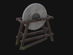 Grindstone Model 3D