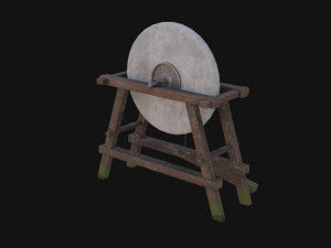 Grindstone Model 3D