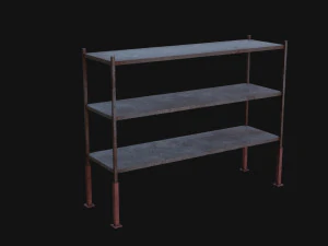 Полка большая 3D Модель