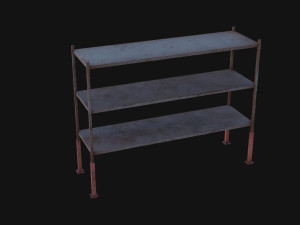 Shelf large Modello 3D