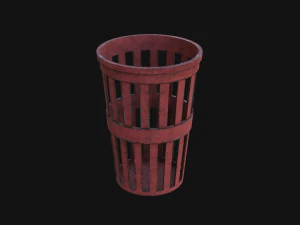 Poubelle Modèle 3D