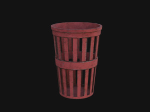 Trash can Model 3D