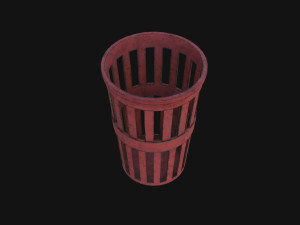 Trash can Model 3D