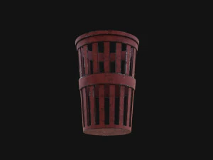 Trash can 3D Model
