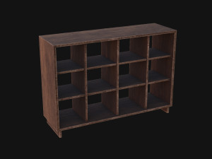 Japanese Shoe box 3D Model