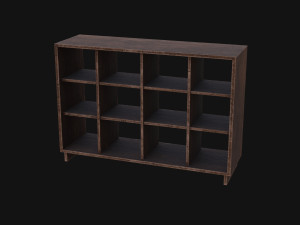 Japanese Shoe box 3D Model
