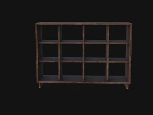 Japanese Shoe box 3D Model
