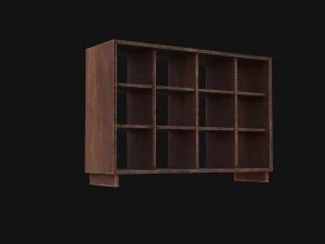Japanese Shoe box 3D Model