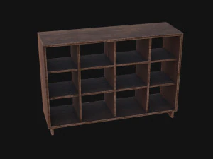 Japanese Shoe box 3D Model