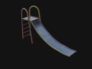 Советский олдскул слайд 3D Модель