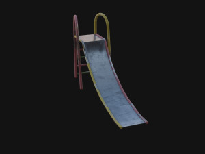 Soviet Oldschool Slide 3D-Modell