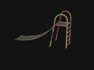 Soviet Oldschool Slide 3D-Modell