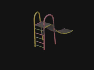 Soviet Oldschool Slide 3D-Modell