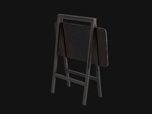 Barrier road close 3D Model