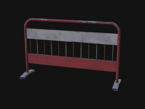 Traffic barrier 3Dモデル