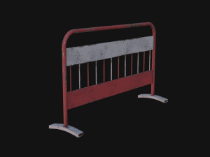Traffic barrier 3Dモデル